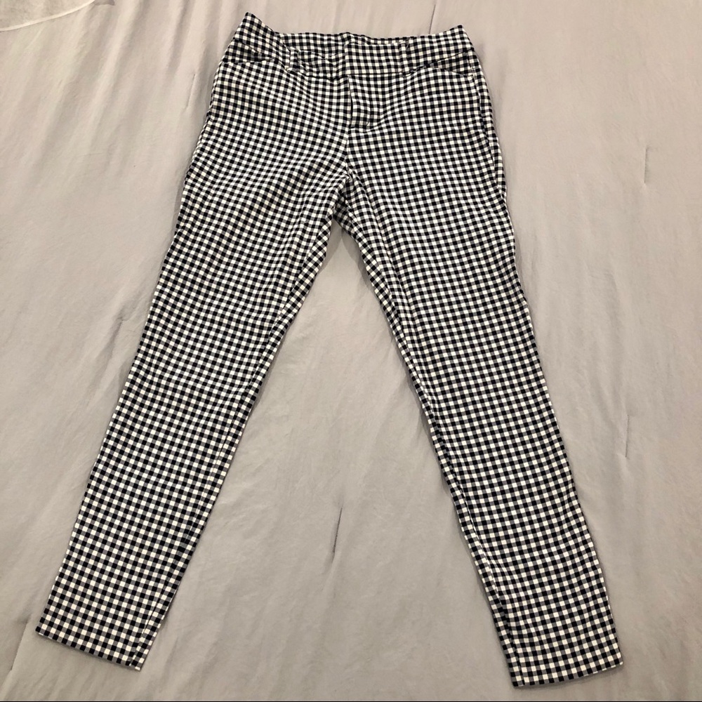 Mid Rise Pixie Pants in Plaid